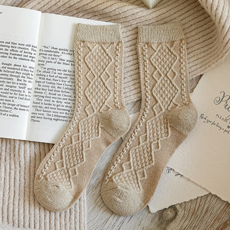 Cashmere Wool Women Socks
