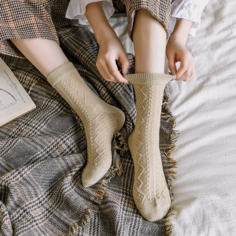 Cashmere Wool Women Socks