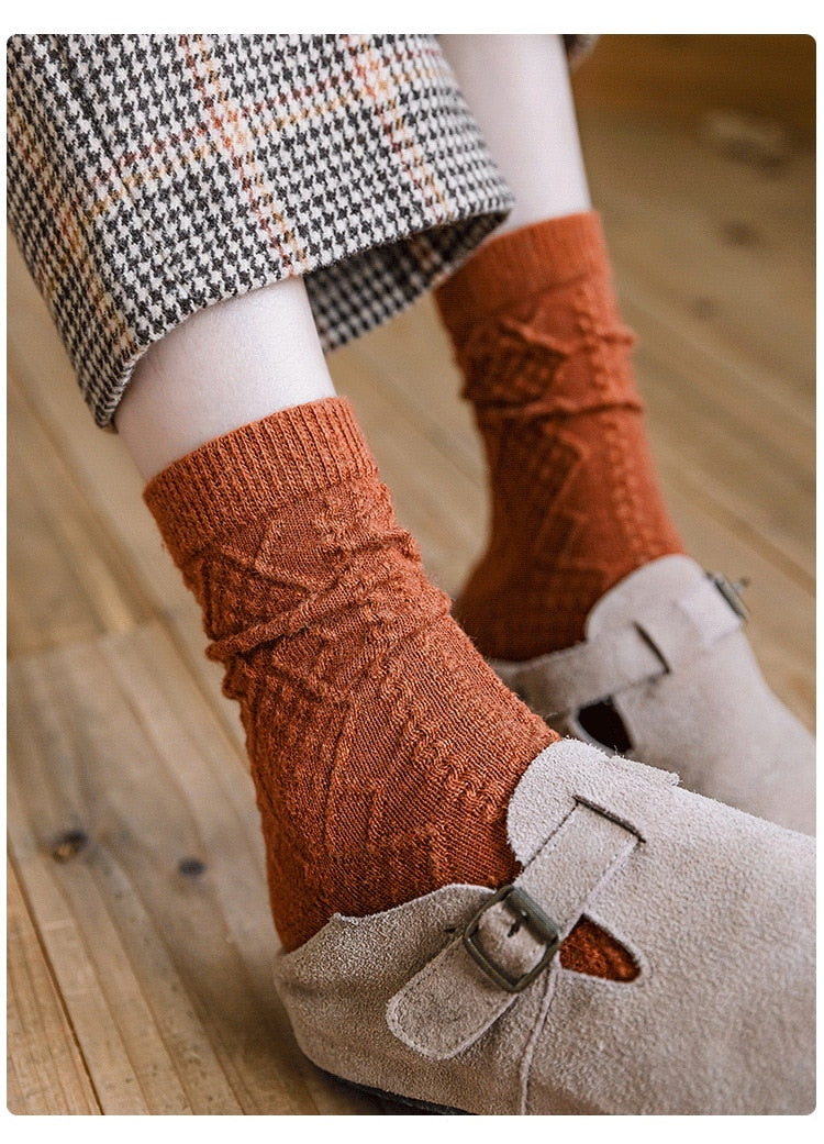 Cashmere Wool Women Socks