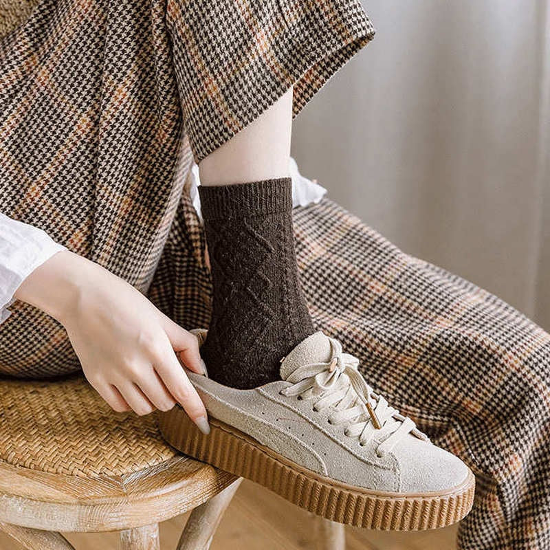 Cashmere Wool Women Socks