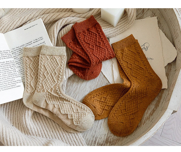 Cashmere Wool Women Socks