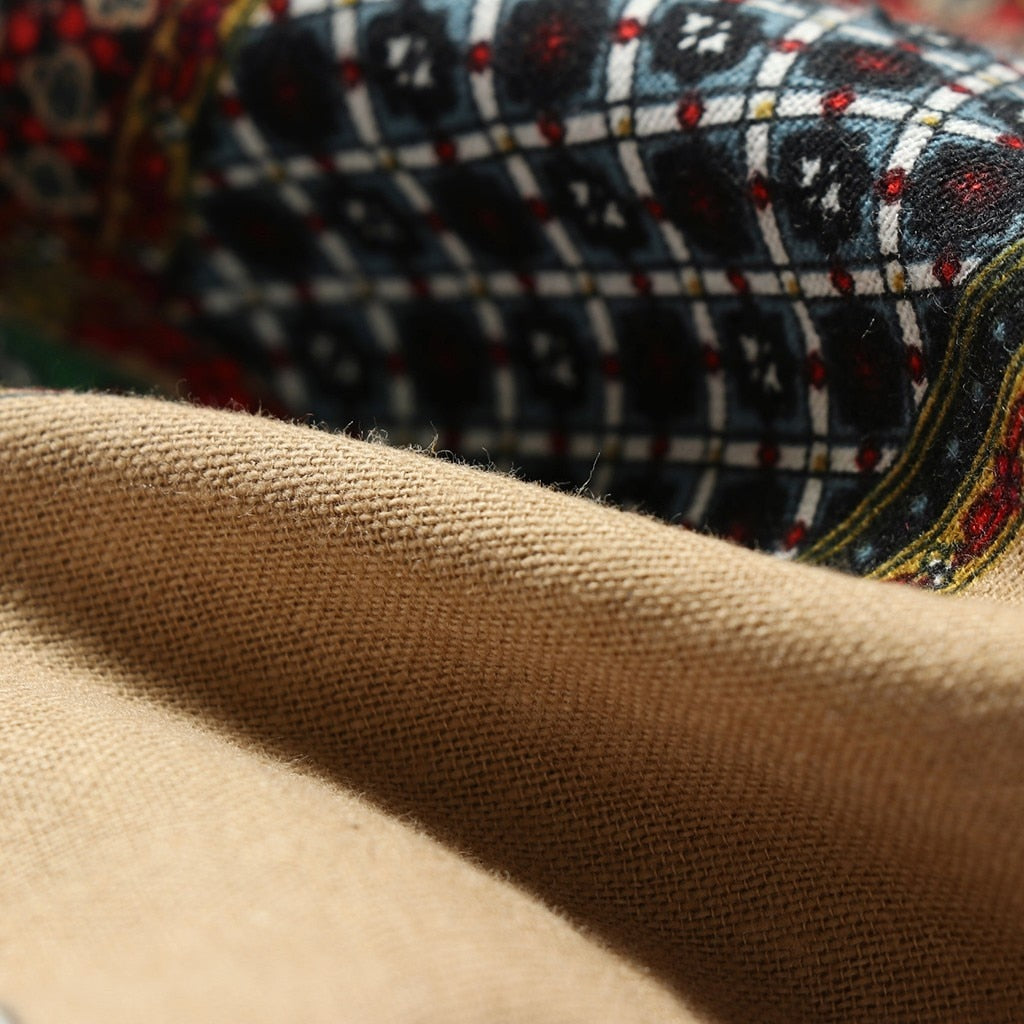 Women's Vintage Patchwork Coat
