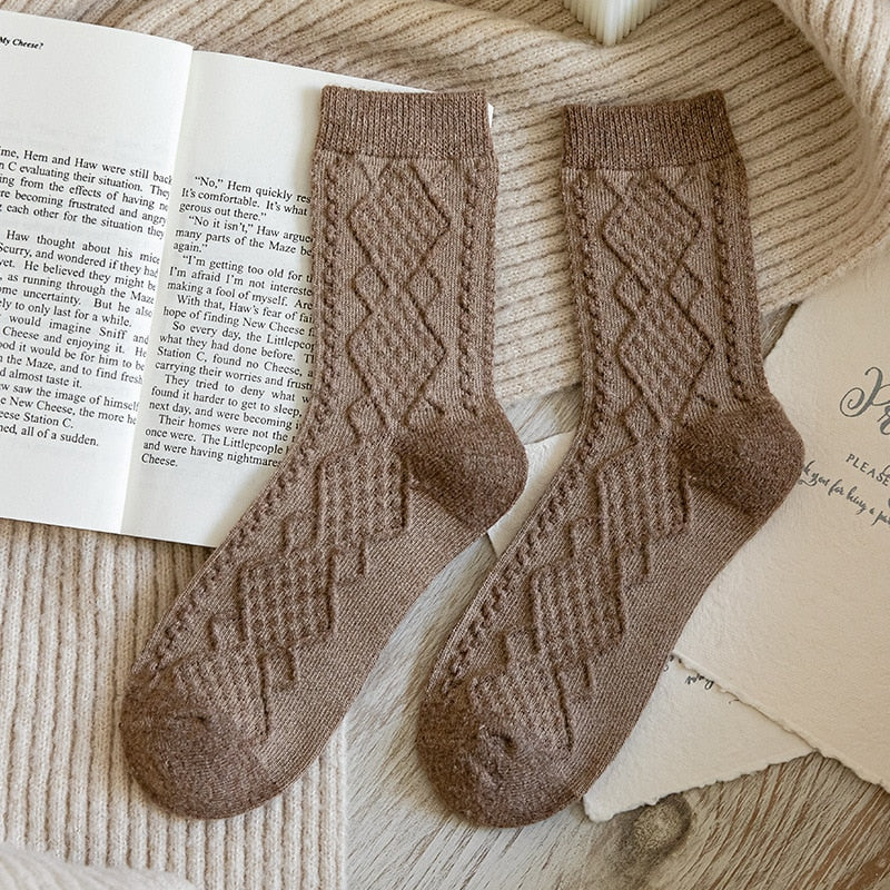 Cashmere Wool Women Socks