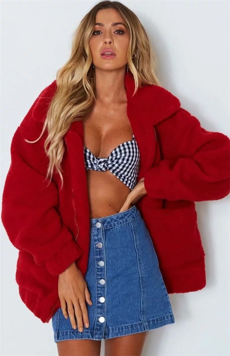 Casual Fleece Sherpa Jacket