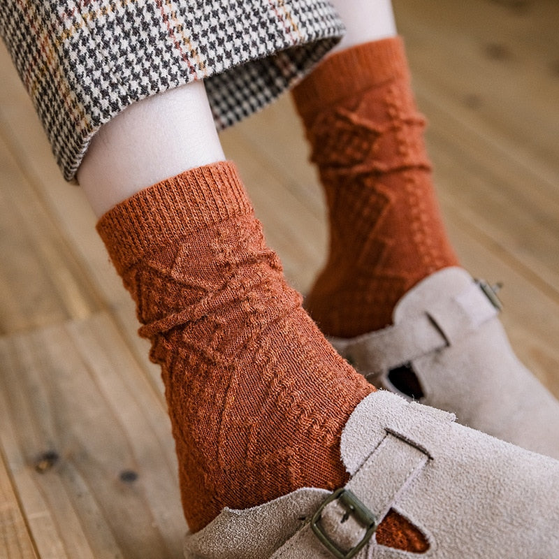 Cashmere Wool Women Socks