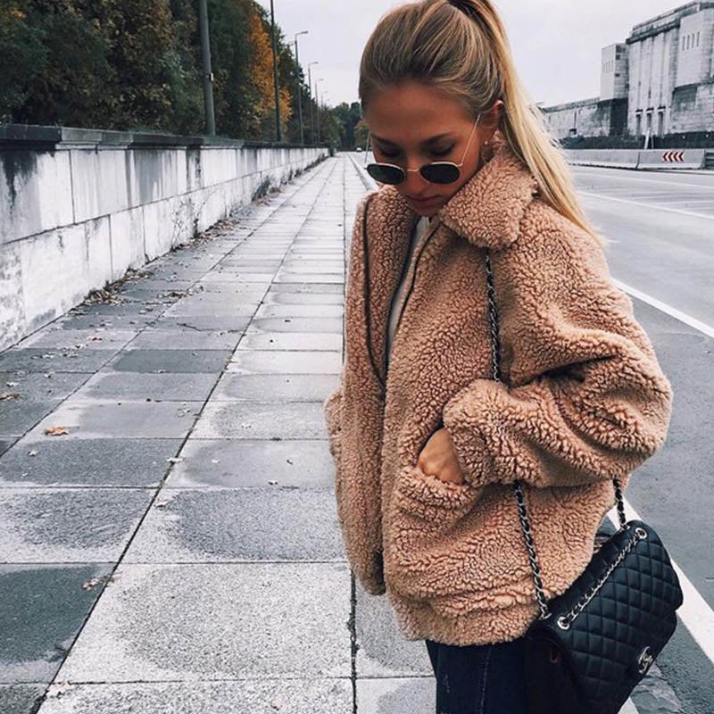 Casual Fleece Sherpa Jacket