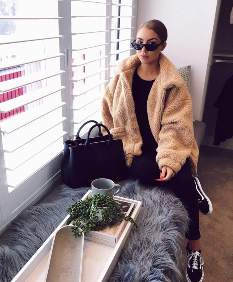 Casual Fleece Sherpa Jacket
