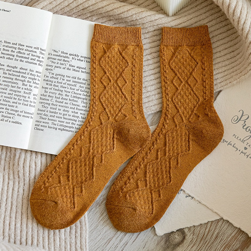 Cashmere Wool Women Socks