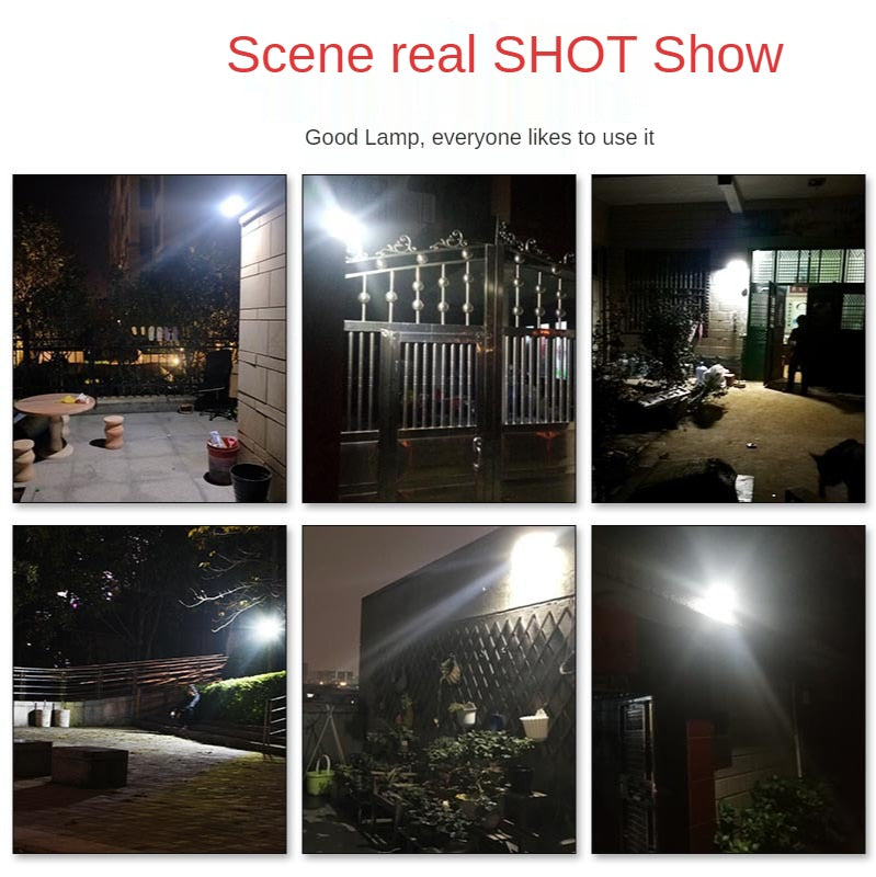 3 Mode 270º Solar Spotlight With Motion Sensor