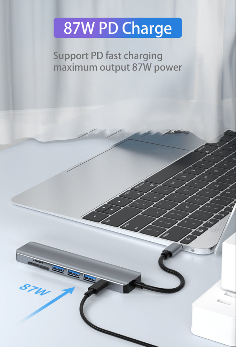 USB C Docking Station 7-in-1 To 8in-1