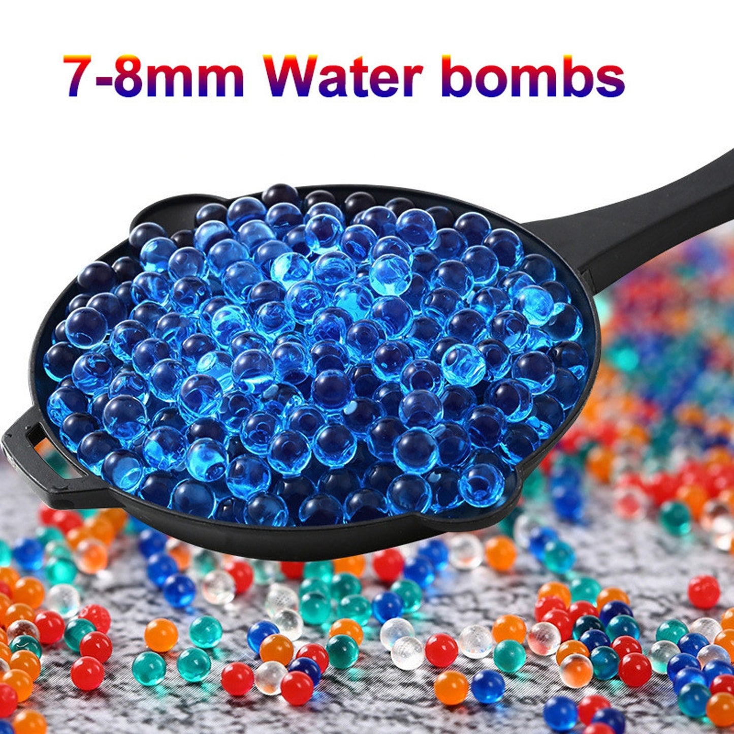 7-8mm 10K Gel Blaster Pellets