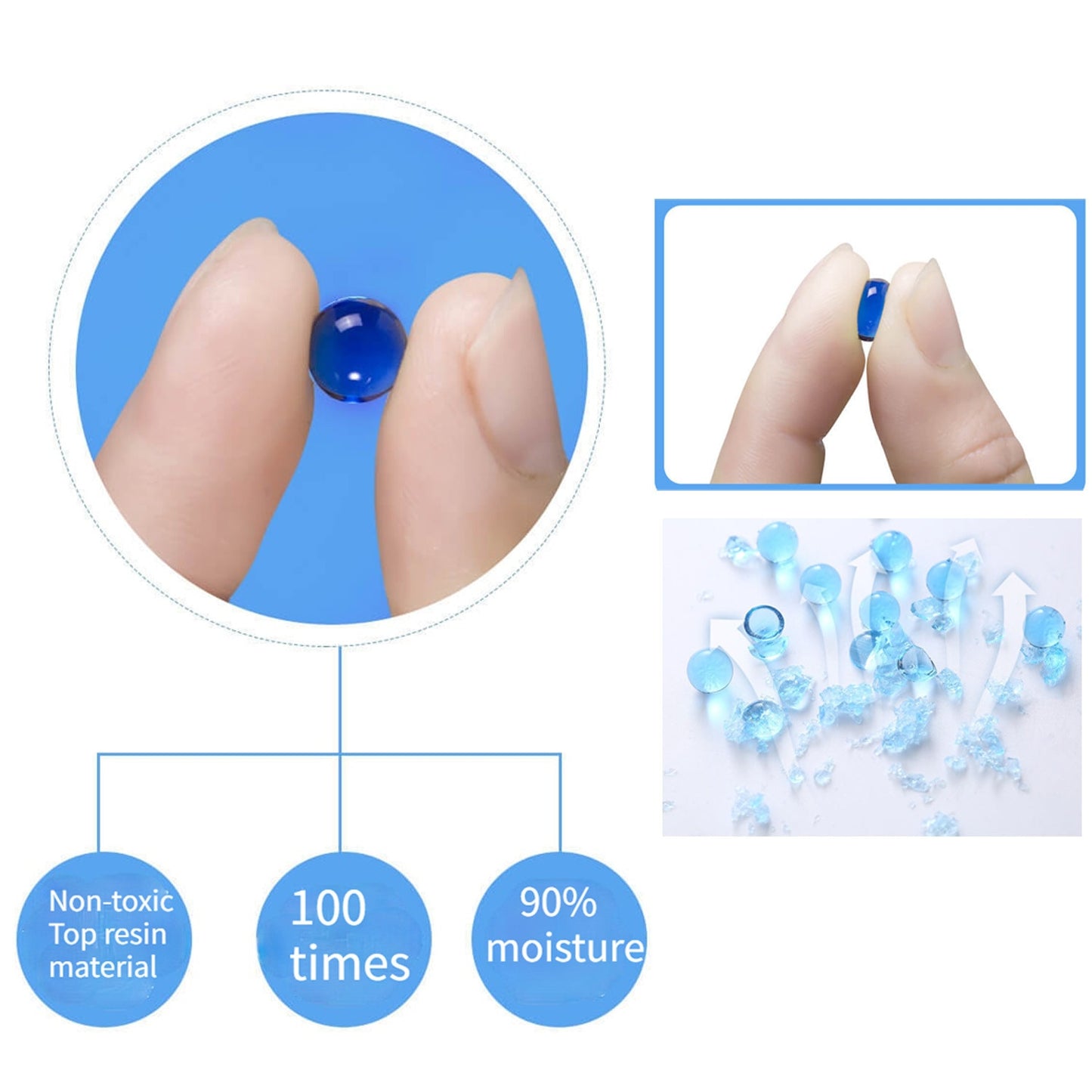 7-8mm 10K Gel Blaster Pellets