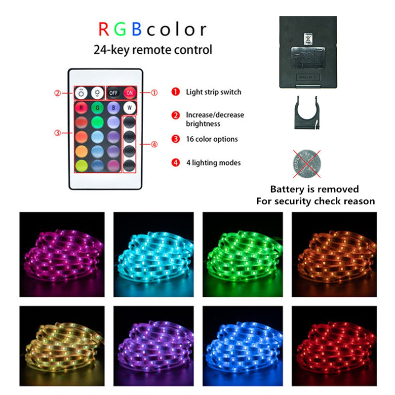 LED Light Strip 5M-20M 5050 RGB Bluetooth & WIFI Controller