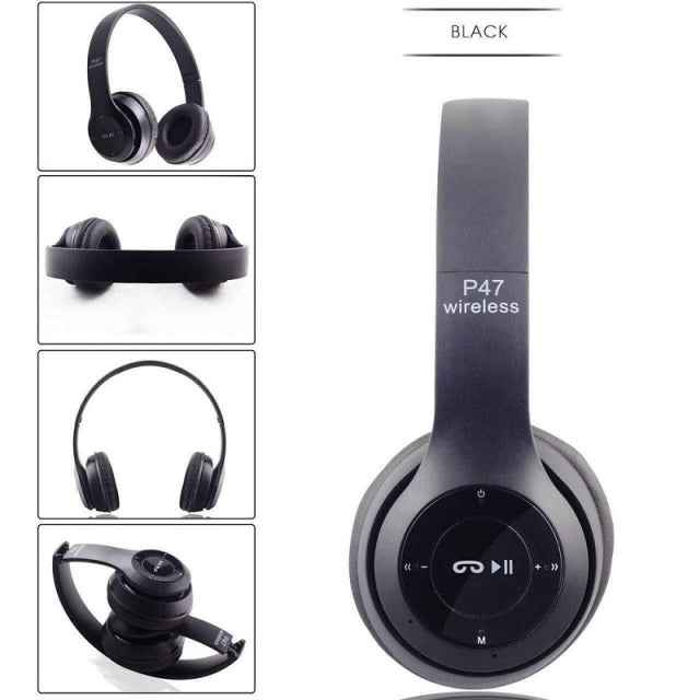 P47 Bluetooth Wireless Headphones