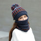Women's 3pcs Fleece Winter Balaclava