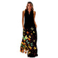 (S-L) Summer Beach Sleeveless Dress