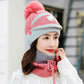 Women's 3pcs Fleece Winter Balaclava