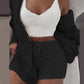 (S-L) Sexy 3 Piece Fleece Outfit