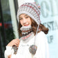 Women's 3pcs Fleece Winter Balaclava