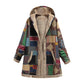Women's Vintage Patchwork Coat