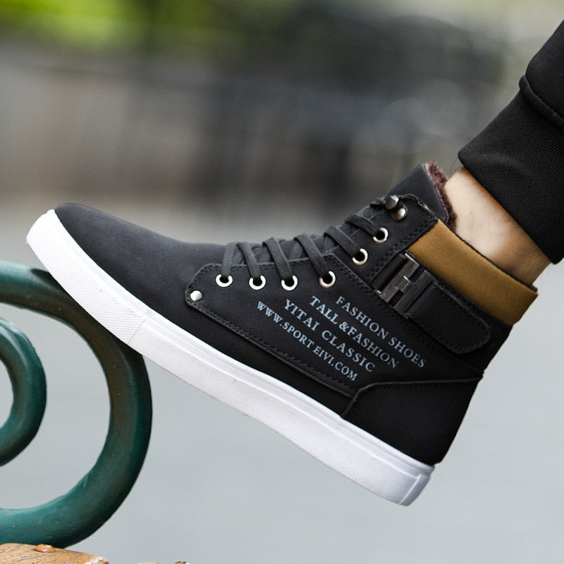 High Top Canvas Sneaker US Mens Size 10.5 - 12.5