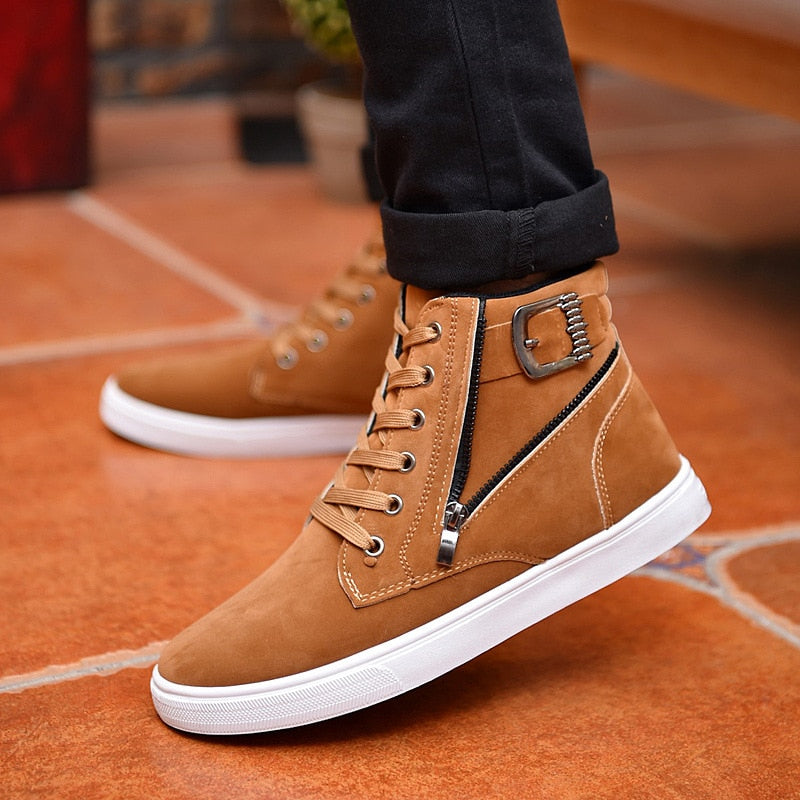 High Top Canvas Sneaker US Mens Size 10.5 - 12.5