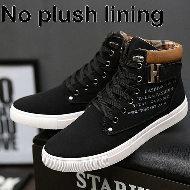 High Top Canvas Sneaker US Mens Size 10.5 - 12.5