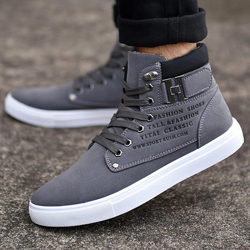 High Top Canvas Sneaker US Mens Size 10.5 - 12.5
