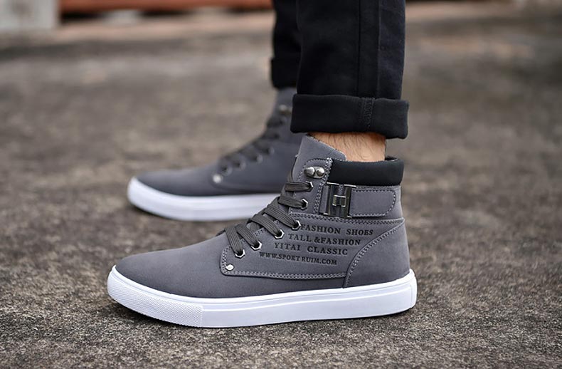 High Top Canvas Sneaker US Mens Size 10.5 - 12.5