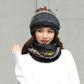 Women's 3pcs Fleece Winter Balaclava