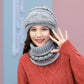 Women's 3pcs Fleece Winter Balaclava