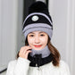Women's 3pcs Fleece Winter Balaclava
