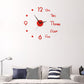 3D DIY Wall Clock