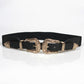 68cm Women's Double Buckle Punk Chain Belt