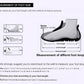High Top Canvas Sneaker US Mens Size 6 - 9