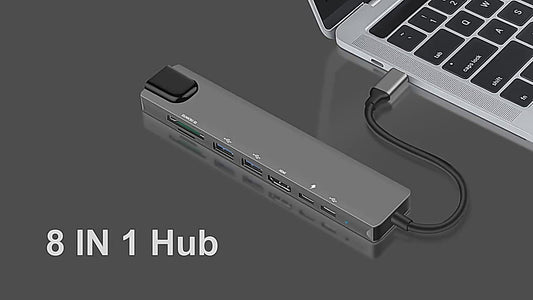 USB C Docking Station 7-in-1 To 8in-1