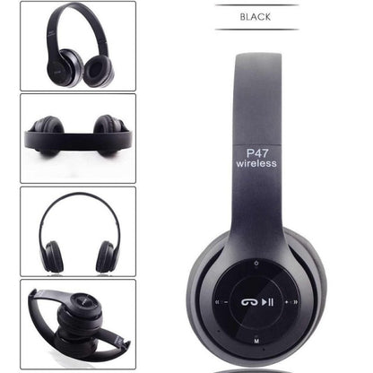 P47 Bluetooth Wireless Headphones